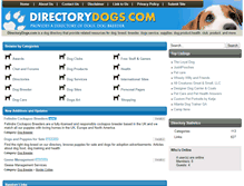 Tablet Screenshot of directorydogs.com
